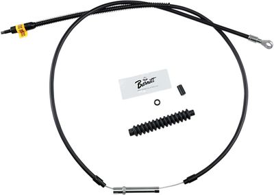Kopplingsvajer Barnett 63" svart Big Twin clutch 06-24