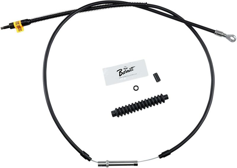 Kopplingsvajer Barnett 63" svart Big Twin clutch 06-24