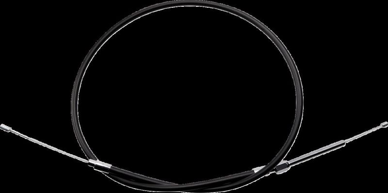 Kopplingsvajer Drag Specialties High-Efficiency svart vinyl Sportster 78-85