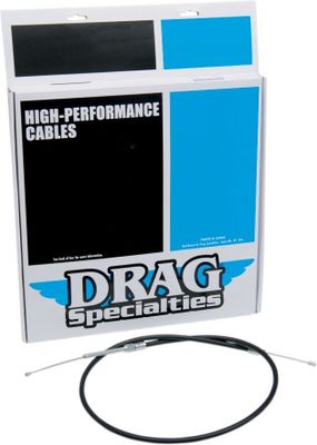 Kopplingsvajer Drag Specialties High-Efficiency 53 1/16 svart vinyl Sportster 77-85