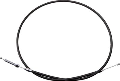 Kopplingsvajer Drag Specialties High-Efficiency svart vinyl FXR 83-86, Touring 83-86