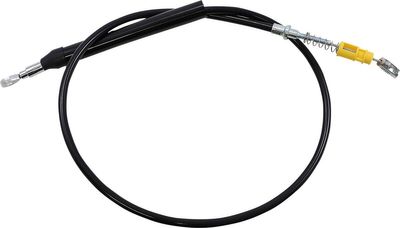 Kopplingsvajer LA Choppers 15-17 svart vinyl Softail 18-24