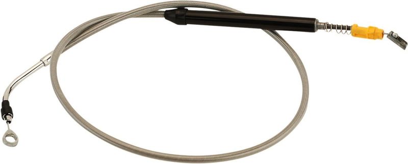 Kopplingsvajer LA Choppers rostfri flätad Touring 21-24