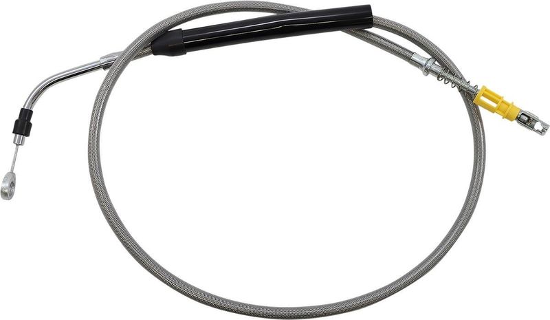 Kopplingsvajer LA Choppers Clu 12-14 rostfri flätad Touring 21-24