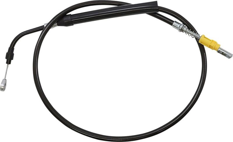 Kopplingsvajer LA Choppers Midnight Stock Ape flätad Touring 21-24