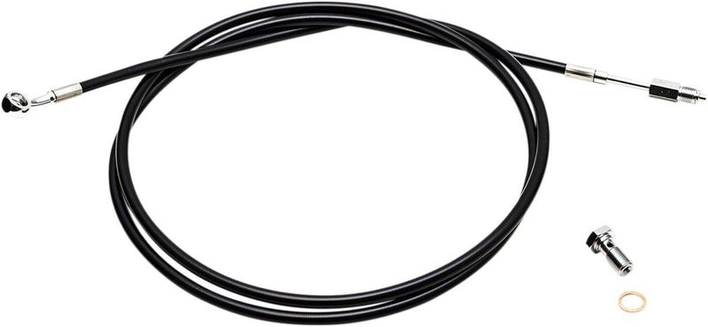 Kopplingsslang LA Choppers Apes Mini svart vinyl Touring 07-12
