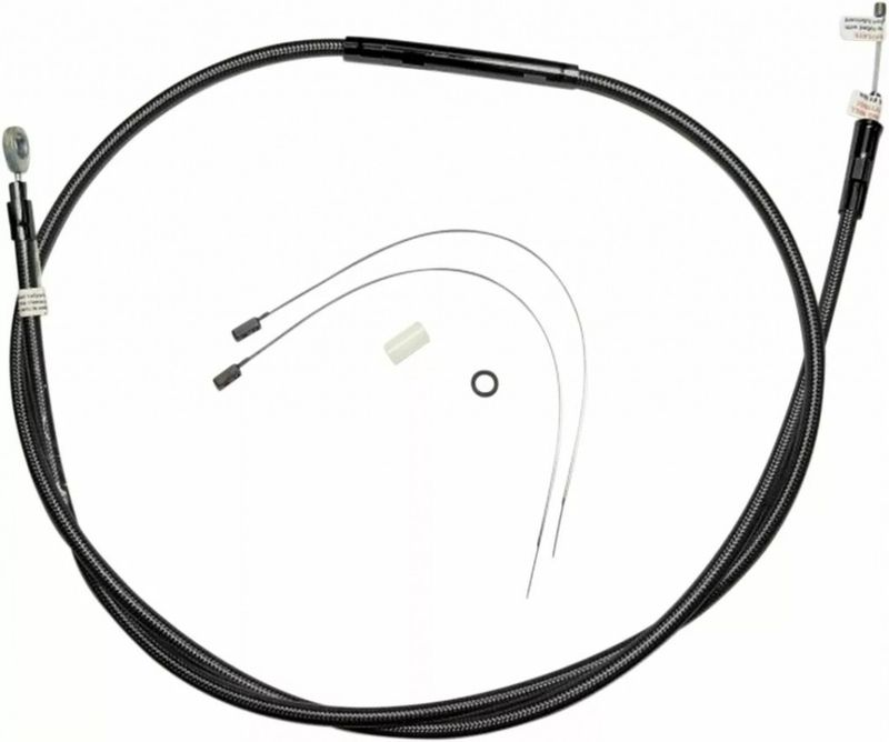 Kopplingsvajer Magnum Shielding Black Pearl alternativ längd svart/klar Victory/Indian