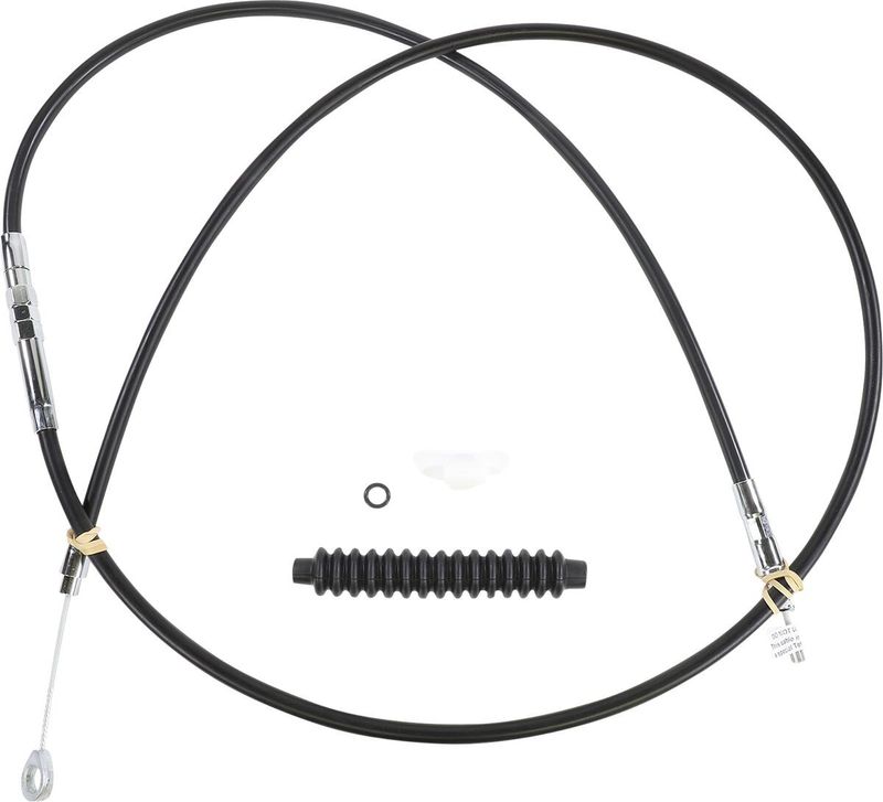 Kopplingsvajer Drag Specialties High-Efficiency 66 11/16 svart vinyl Touring 08-16