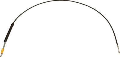 Kopplingsvajer LA Choppers 18 20 svart vinyl Touring 23-upp