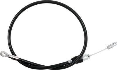 Kopplingsvajer Drag Specialties svart krom Softail 18-24 43234-1HE