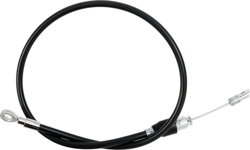 Kopplingsvajer Drag Specialties svart krom Softail 18-24 43234-1HE