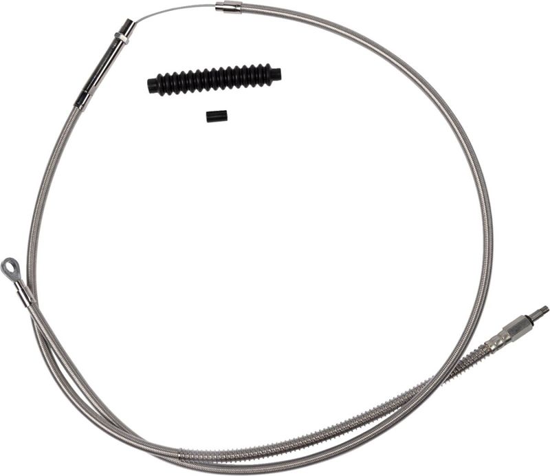 Kopplingsvajer Barnett High-Efficiency 6 Braid rostfri Softail 18-24