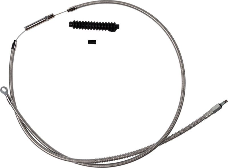 Kopplingsvajer Barnett High-Efficiency Braid rostfri Softail 18-24 10230100628