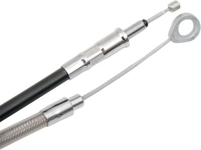 Kopplingsvajer Drag Specialties High-Efficiency rostfri flätad Touring 21-24