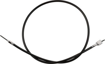 Hastighetsmätarvajer Drag Specialties Front-Wheel svart vinyl H-D 79-95