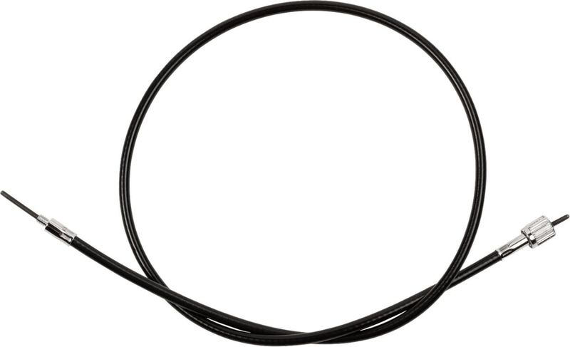 Hastighetsmätarvajer Drag Specialties Front-Wheel svart vinyl H-D 79-95