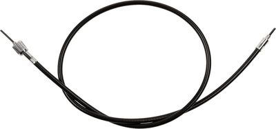 Hastighetsmätarvajer Drag Specialties Front-Wheel svart vinyl H-D 74-95