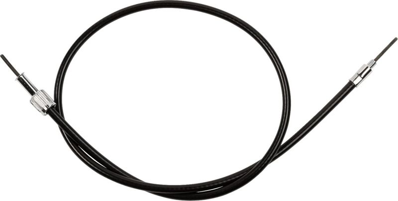 Hastighetsmätarvajer Drag Specialties Front-Wheel svart vinyl Softail 86-95, Touring 81-88