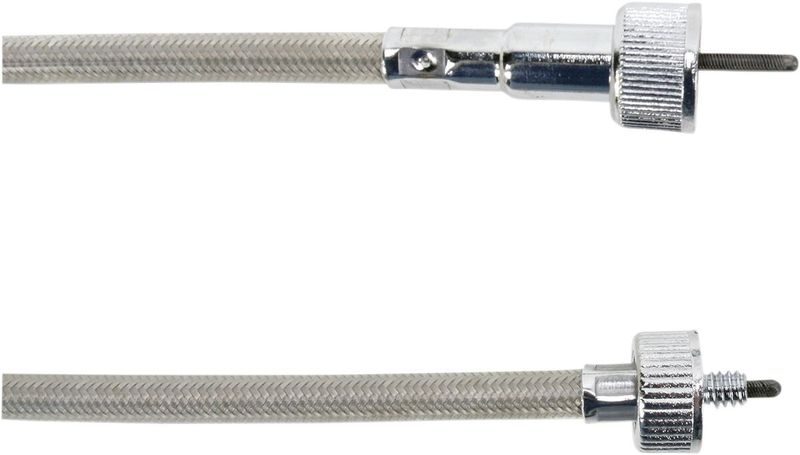 Hastighetsmätarvajer Drag Specialties Front-Wheel rostfri stål H-D 75-99