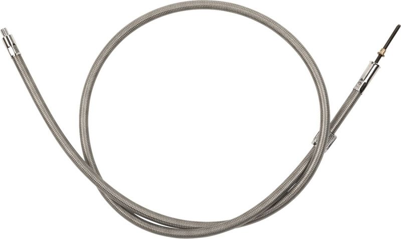 Hastighetsmätarvajer Drag Specialties Front-Wheel rostfri stål H-D 79-95