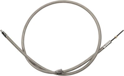Hastighetsmätarvajer Drag Specialties Front-Wheel rostfri stål H-D 74-95