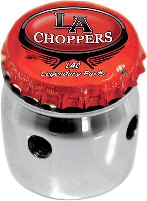 Chokeknopp LA Choppers Bottle Cap krom H-D 57-14