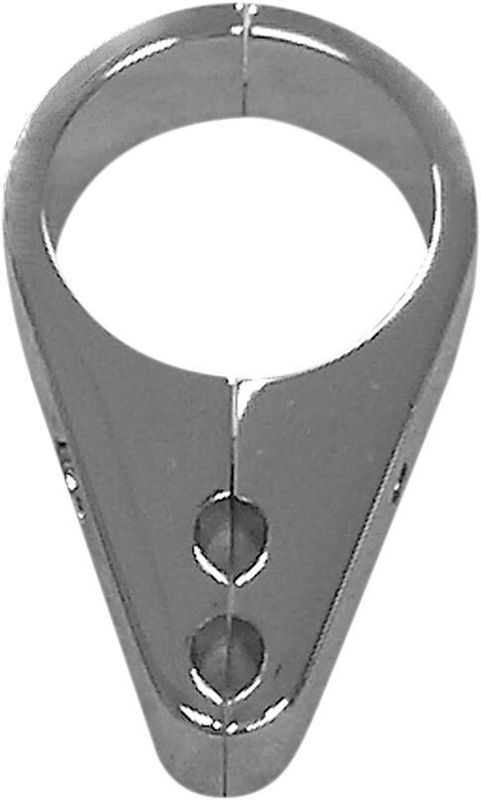 Klammer vajer Drag Specialties Throttle/idle 1 dubbel krom