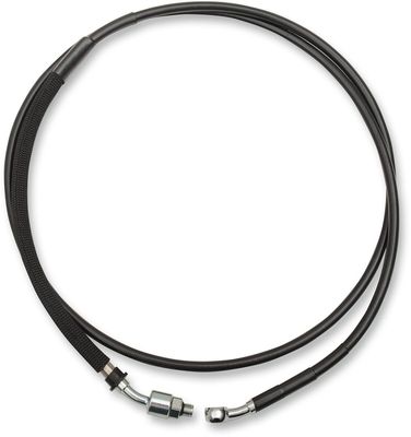 Kopplingsslang Drag Specialties Hydraulic rostfri svart vinyl stål H-D 13-16