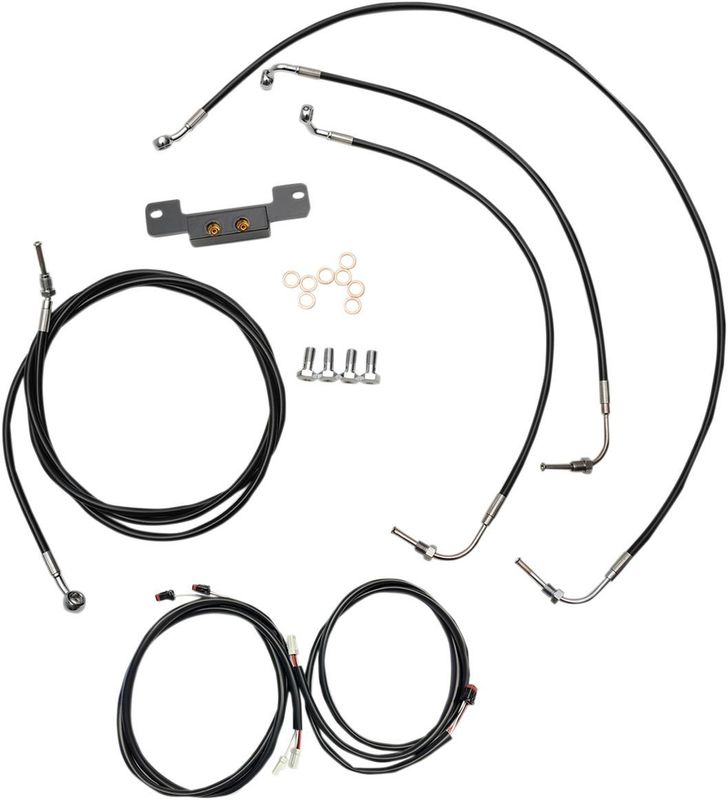 Vajersats LA Choppers Plug-and-Play 15-17 Touring 17-19, Trike 17-18, Softail 17 LA-8055KT3-16B