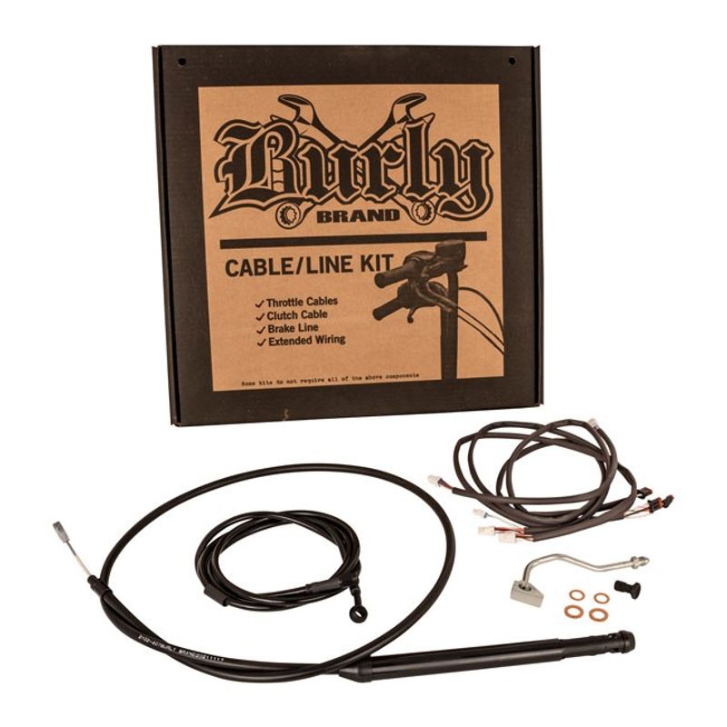 Vajer Burly Brand Gorilla 18 svart Touring 21-24