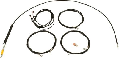 Vajersats LA Choppers Plug-and-Play 12 14 svart Touring 23-upp