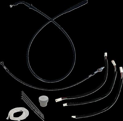 Monteringssats Fat Baggers EZ Install H-bar 4 Flhx svart Touring 23-upp