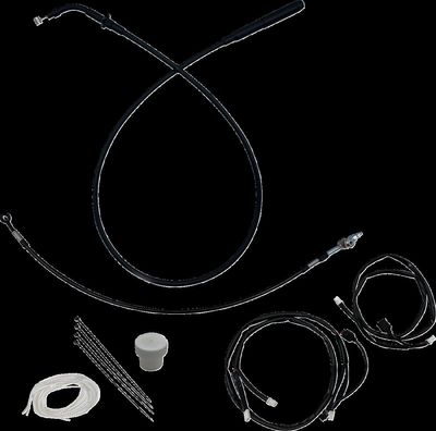 Monteringssats Fat Baggers EZ Install H-bar 6 Flhx svart Touring 23-upp