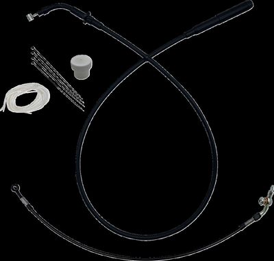 Monteringssats Fat Baggers EZ Install H-bar 4 Fltr svart Touring 23-upp