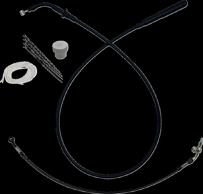 Monteringssats Fat Baggers EZ Install H-bar 4 Fltr svart Touring 23-upp