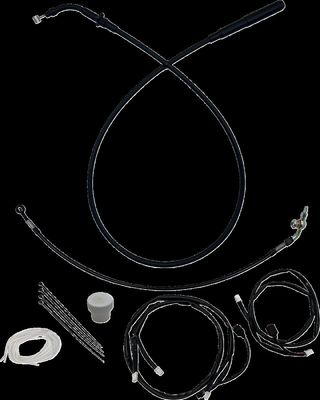 Monteringssats Fat Baggers EZ Install H-bar 6 Fltr svart Touring 23-upp