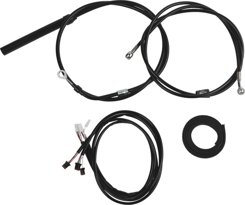Vajersats LA Choppers Plug-and-Play 12-14 svart Touring 21-22