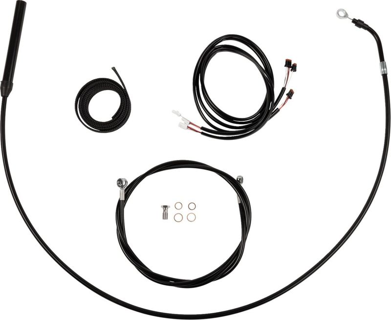 Vajersats LA Choppers Plug-and-Play 15-17 svart Touring 21-22