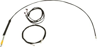 Vajersats LA Choppers Plug-and-Play 15-17 svart övre Touring 23-upp
