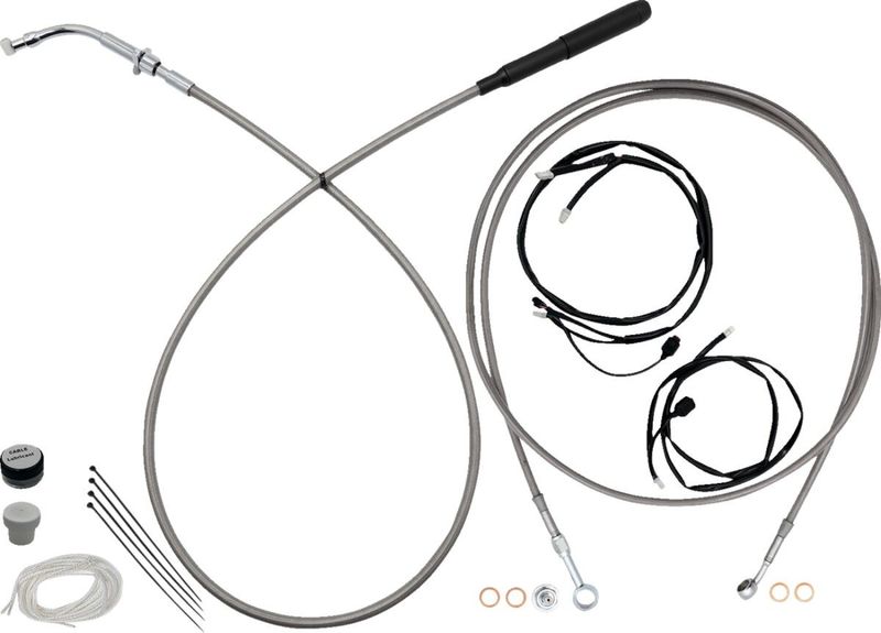 Monteringssats Fat Baggers EZ Install svart övre Touring 23-upp 249916-C