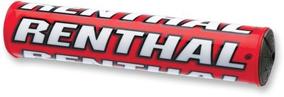 Styrskydd Renthal SX Crossbar vit röd