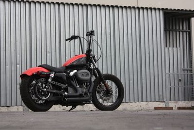 Styre Burly Apes 1" 14" smal H-D 82-22 svart