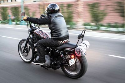 Styre Burly Apes 1" 14" smal H-D 82-22 svart