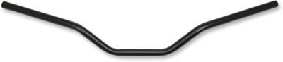 Styre Emgo Magna 7/8" svart satin bred