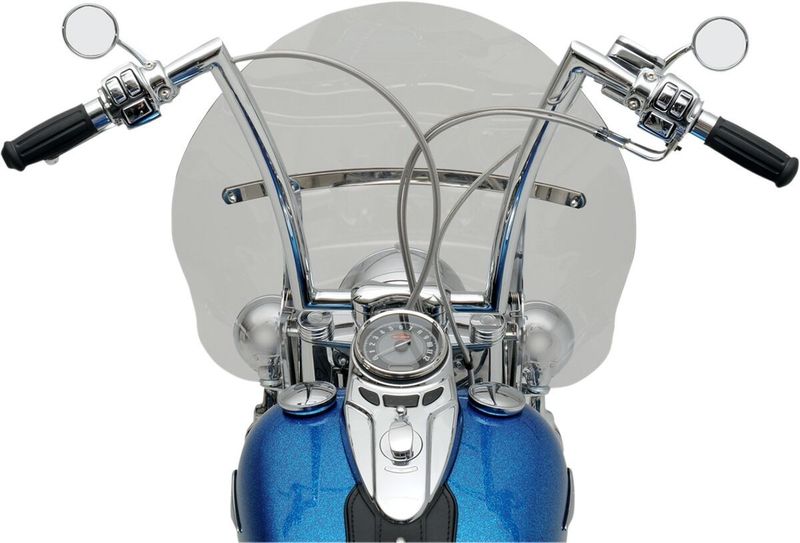 Styre Todd's Cycle 17 1-1/4" krom Softail 86-24, Touring 94-22