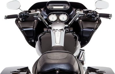 Styre Trask Performance V-Line 1" 2" Road Glide with 1" risers 08-13 krom
