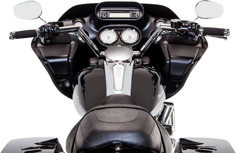 Styre Trask Performance V-Line 1" 2" Road Glide with 1" risers 08-13 krom