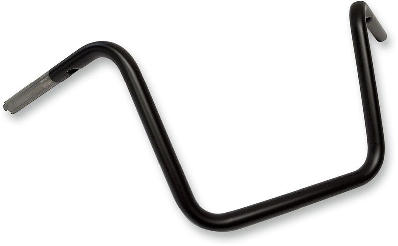Styre Drag Specialties 12 12FB 1" matt svart Softail 11-17, Touring 08-20
