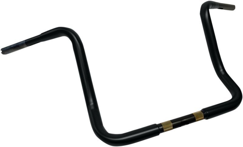 Styre Drag Specialties Buffalo Bflo 1-1/4" matt svart Touring 99-24, Trike 14-21