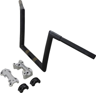 Styre Todd's Cycle 10 1-1/4" Touring 15-24 mattsvart